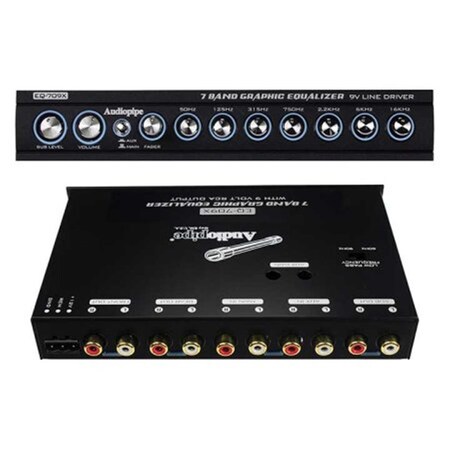 Audiopipe Audiopipe EQ709X Voltage Display 7 Band Equalizer EQ709X